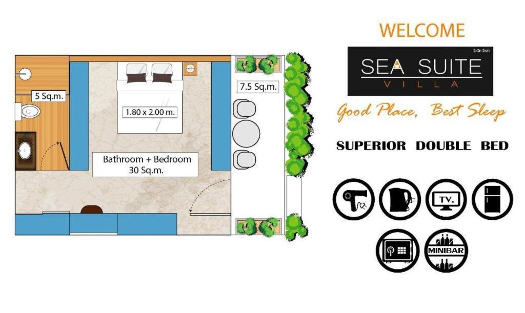 'צ'אוונג ביץ Sea Suite Villa מראה חיצוני תמונה